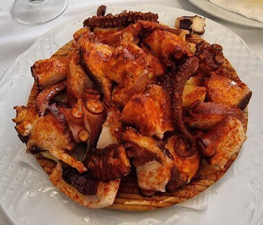 Pulpo a la gallega El Pórtico